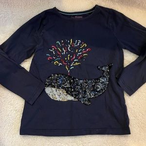 Mini Boden Sequined shirt